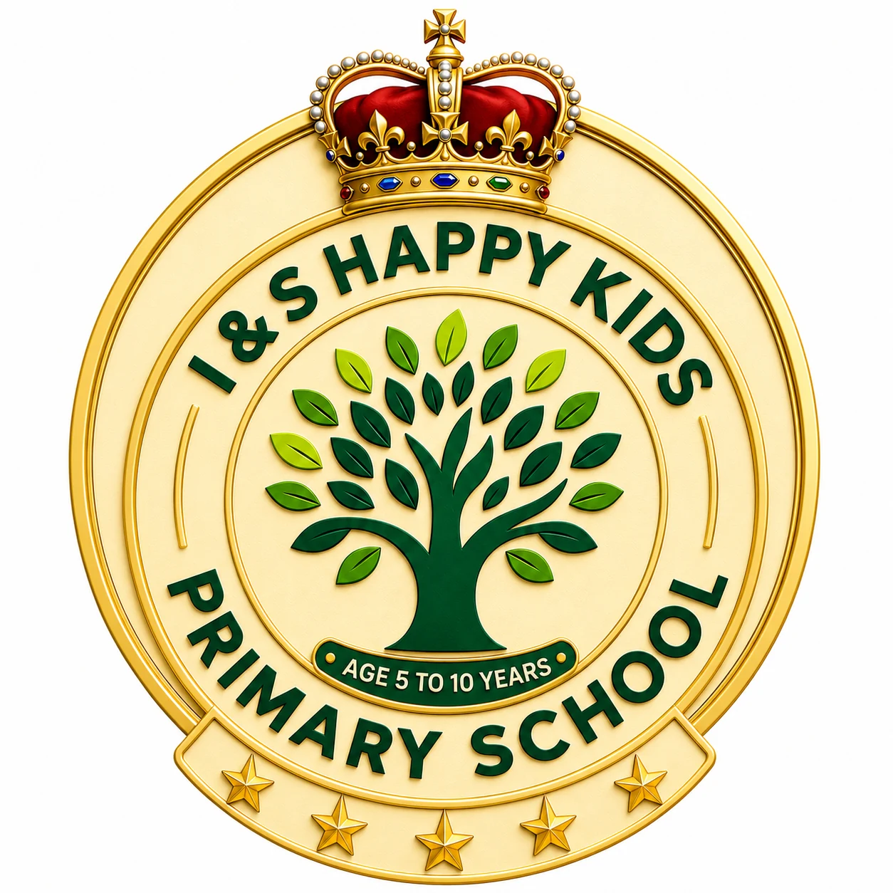 I & S Happy Kids Primary School original logo